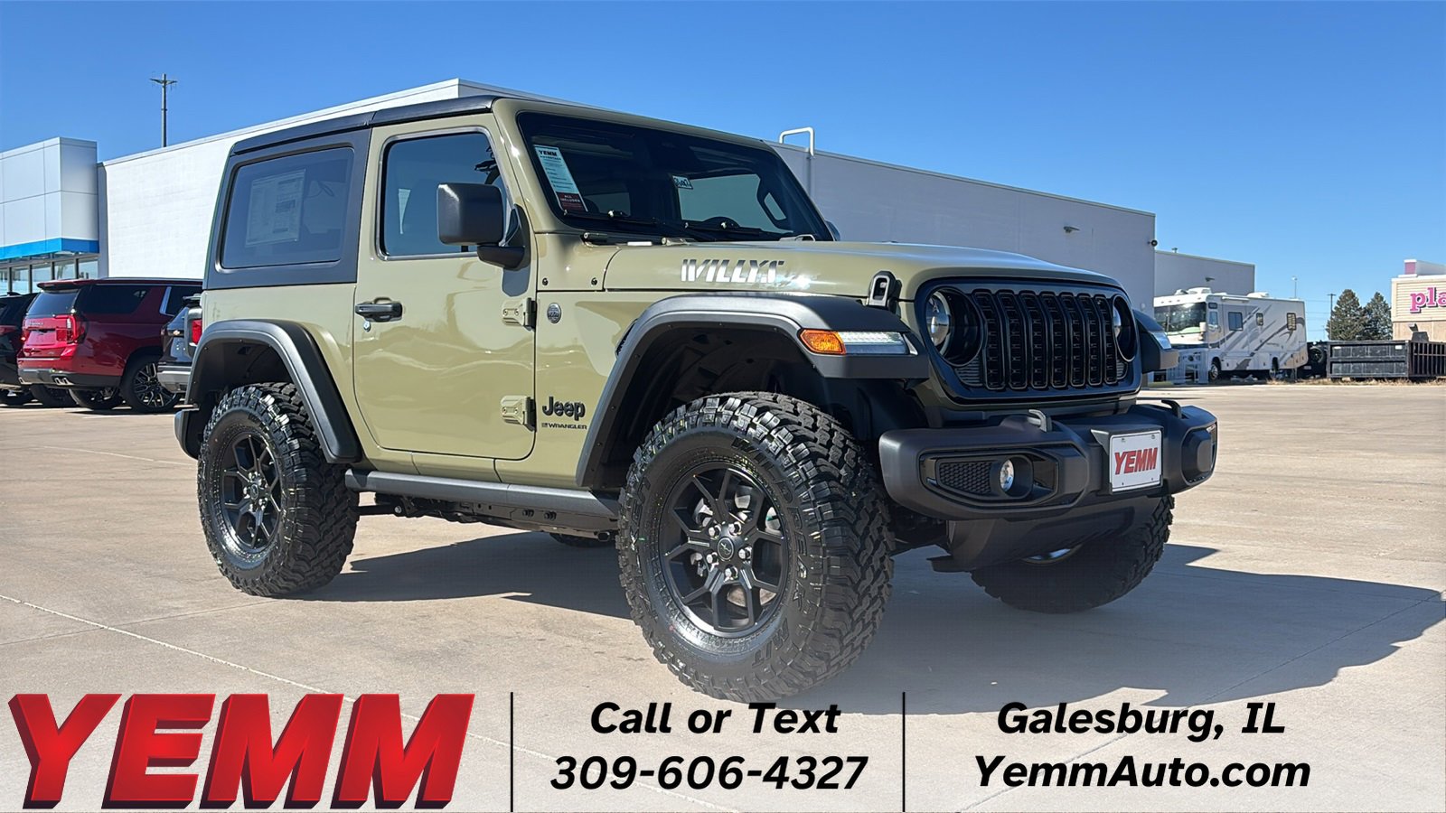 New 2026 Jeep Wrangler Willys image 1
