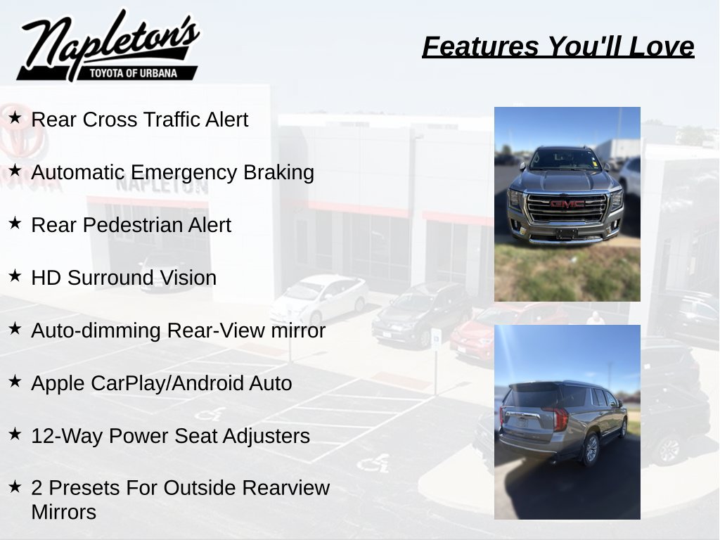 Used 2021 GMC Yukon SLT w/ SLT Premium Package AWD/4WD image 10