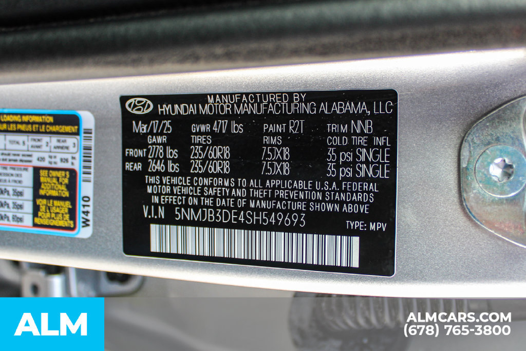 Used 2025 Hyundai Tucson SEL FWD image 34