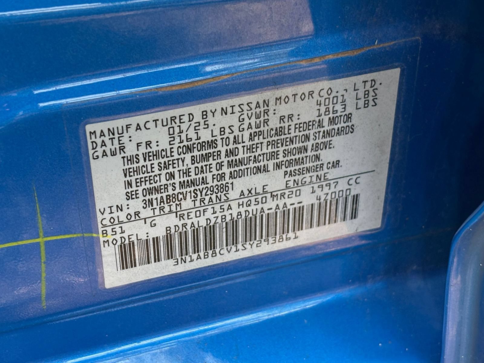 Used 2025 Nissan Sentra SV FWD image 27