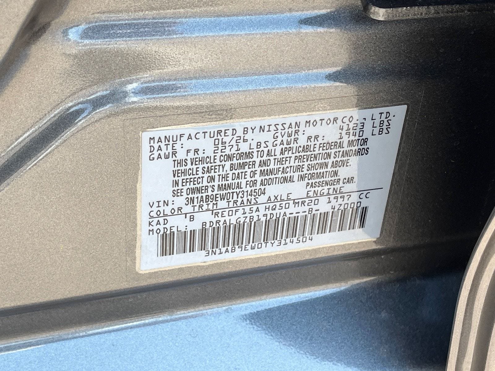 New 2026 Nissan Sentra SL w/ Floor Mat Package FWD image 30