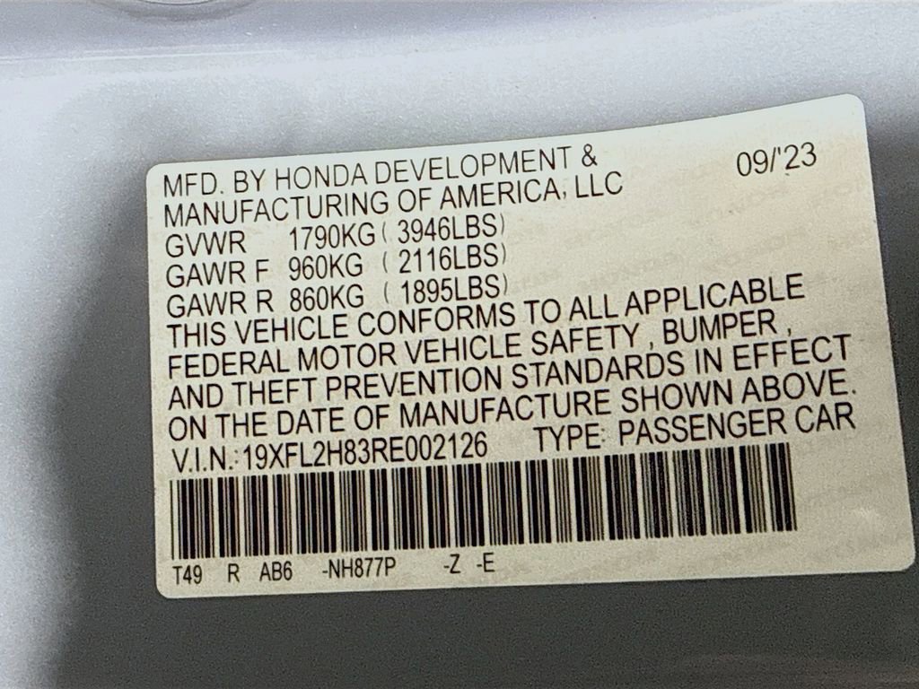 Certified 2024 Honda Civic Sport image 41