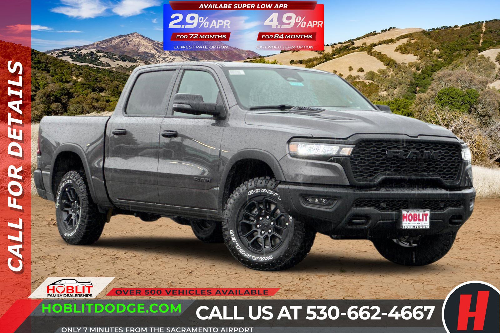 New 2026 RAM 1500 Rebel w/ Bed Utility Group