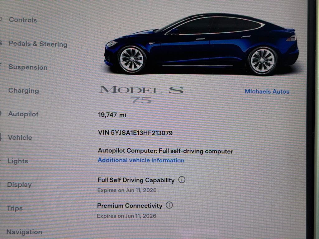 Used 2017 Tesla Model S 75 image 18