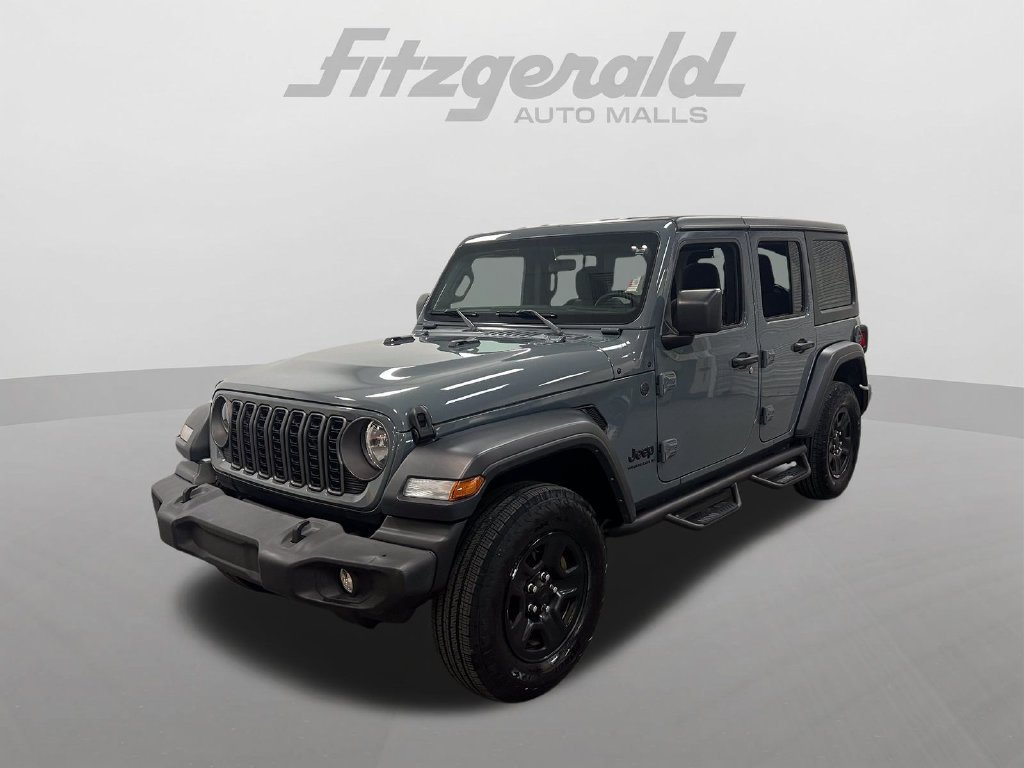 Certified 2024 Jeep Wrangler Unlimited Sport