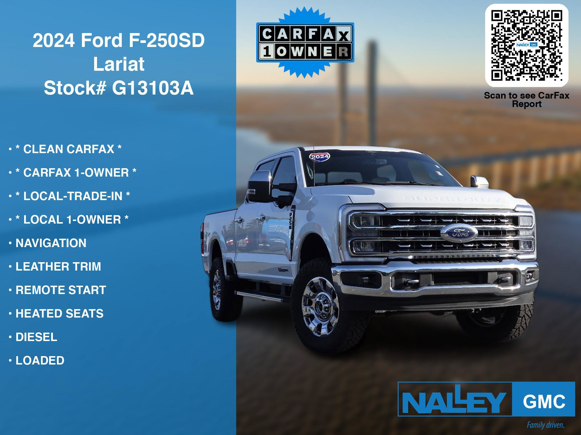 Used 2024 Ford F250 Lariat w/ Chrome Package AWD/4WD image 7