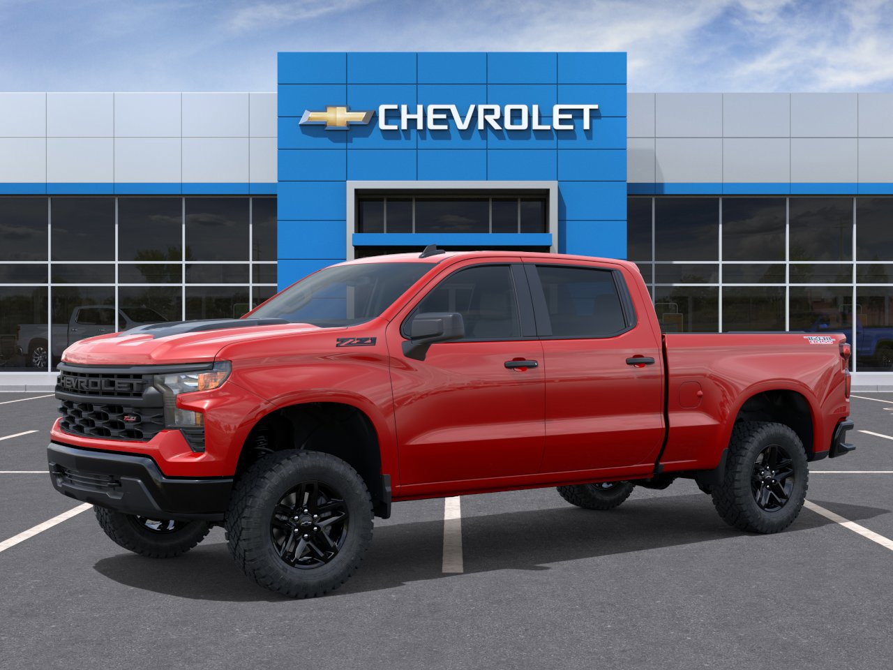 New 2026 Chevrolet Silverado 1500 Custom Trail Boss w/ Dark Appearance Package AWD/4WD image 26