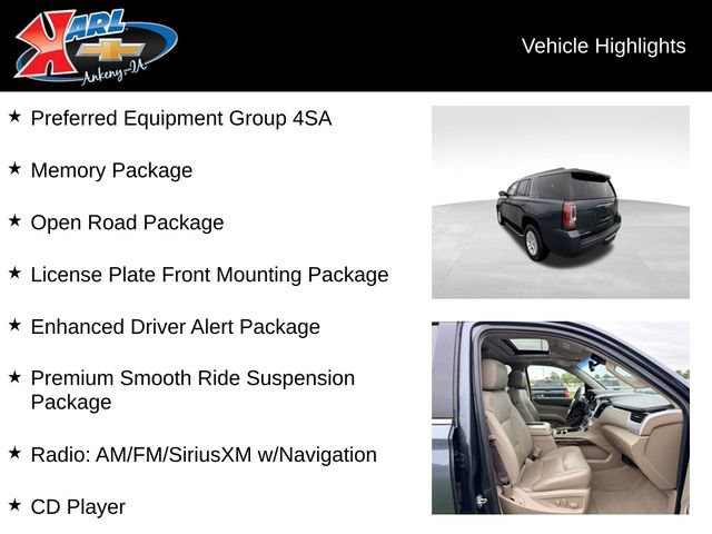 Certified 2019 GMC Yukon SLT w/ Open Road Package AWD/4WD image 2