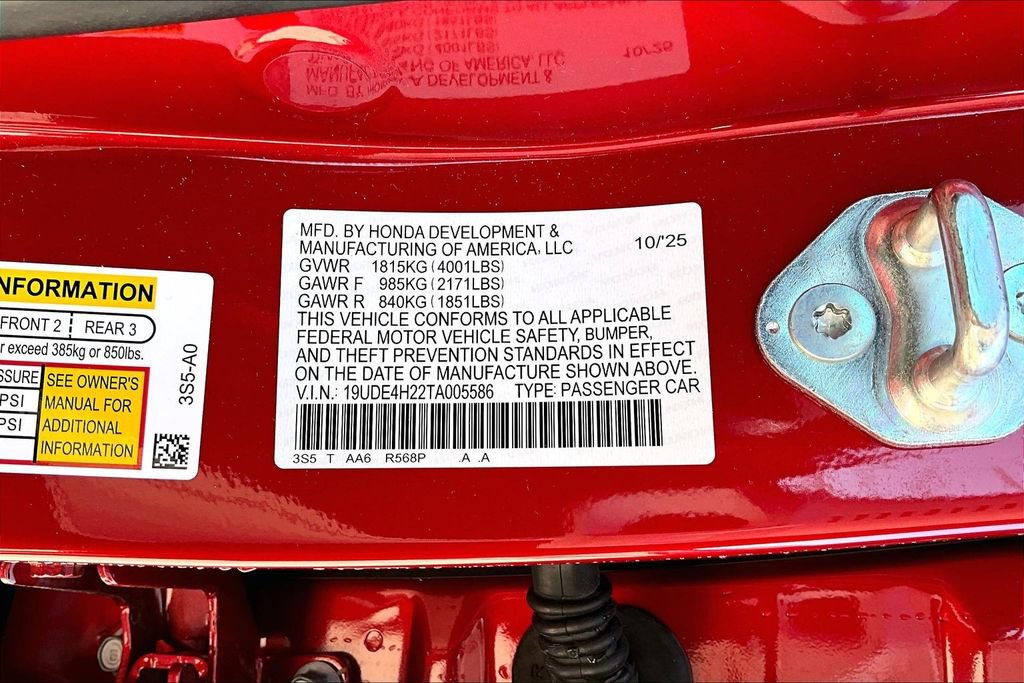 Certified 2026 Acura Integra FWD image 37