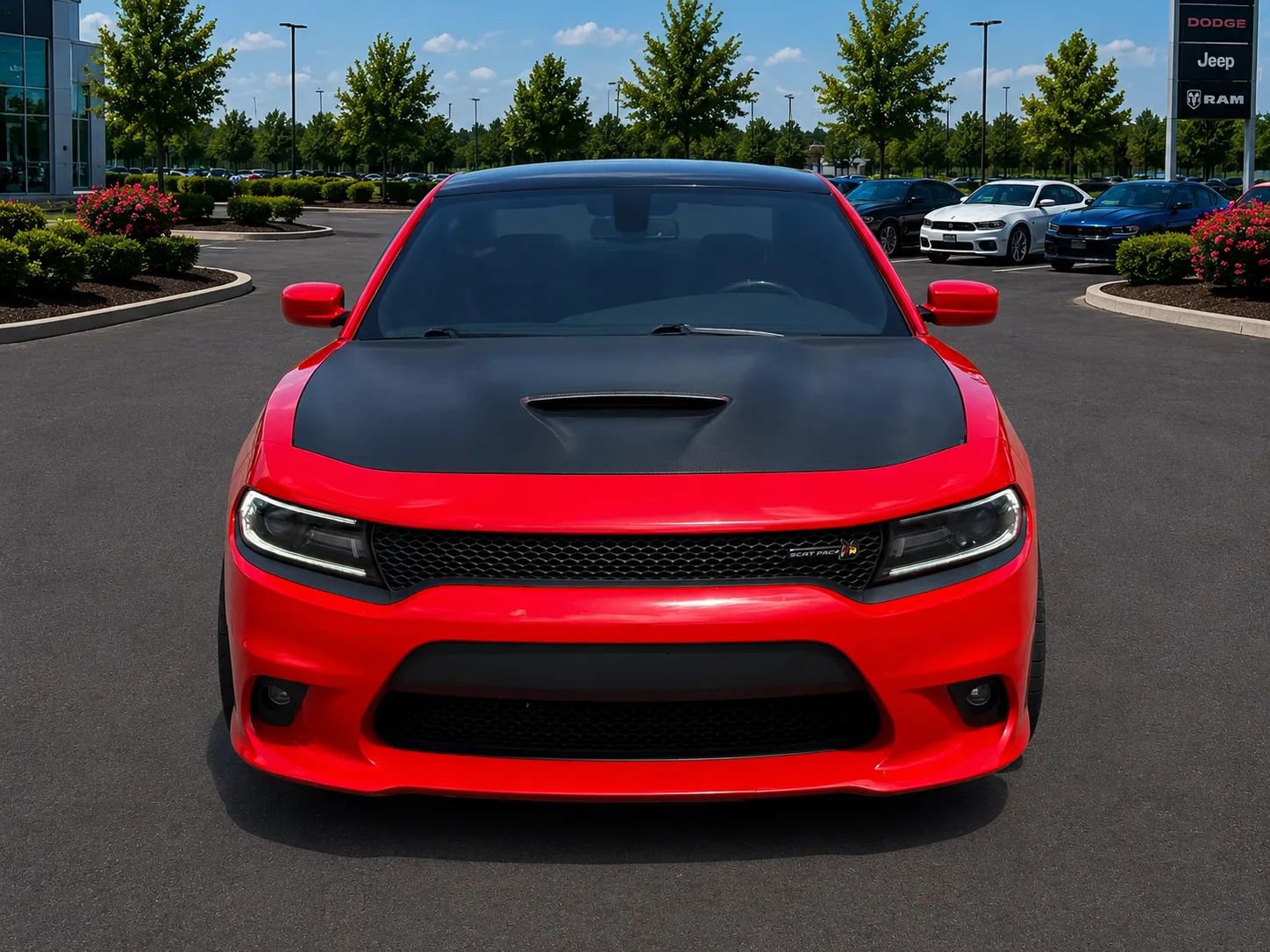 Used 2017 Dodge Charger R/T Scat Pack w/ Beats Audio Group RWD image 8