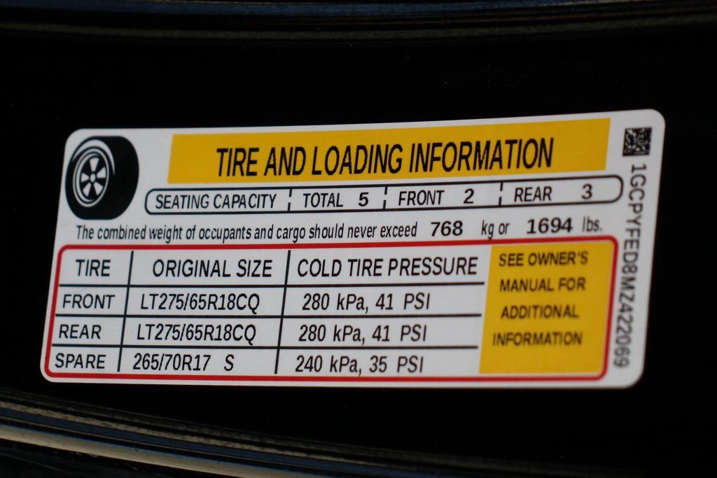 Used 2021 Chevrolet Silverado 1500 LT Trail Boss w/ Bed Protection Package AWD/4WD image 50