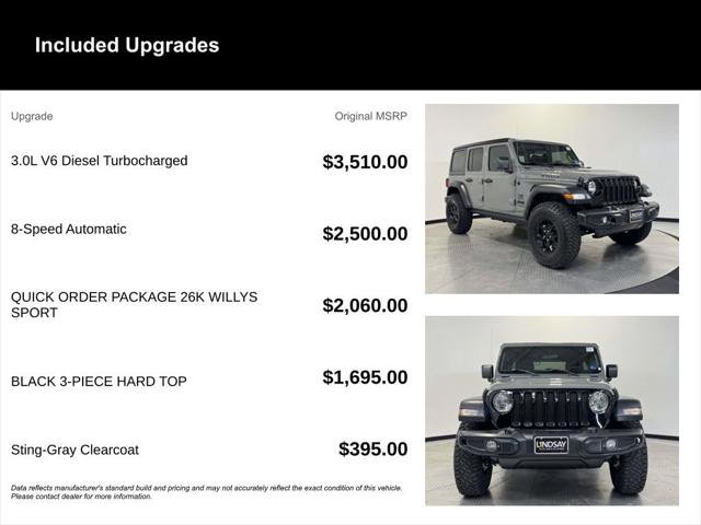 Certified 2022 Jeep Wrangler Unlimited Sport AWD/4WD image 11