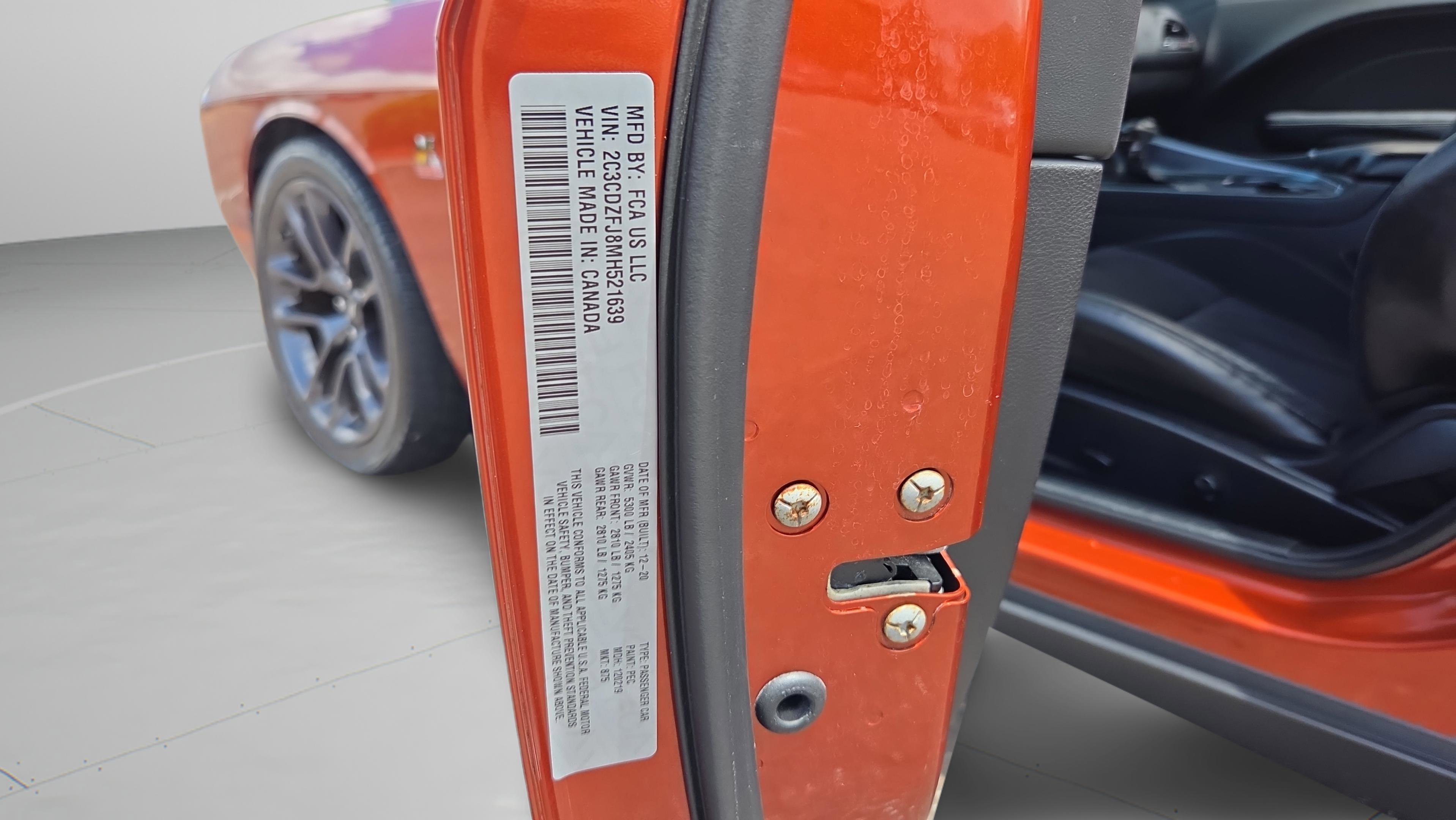Used 2021 Dodge Challenger R/T Scat Pack w/ Plus Package RWD image 33