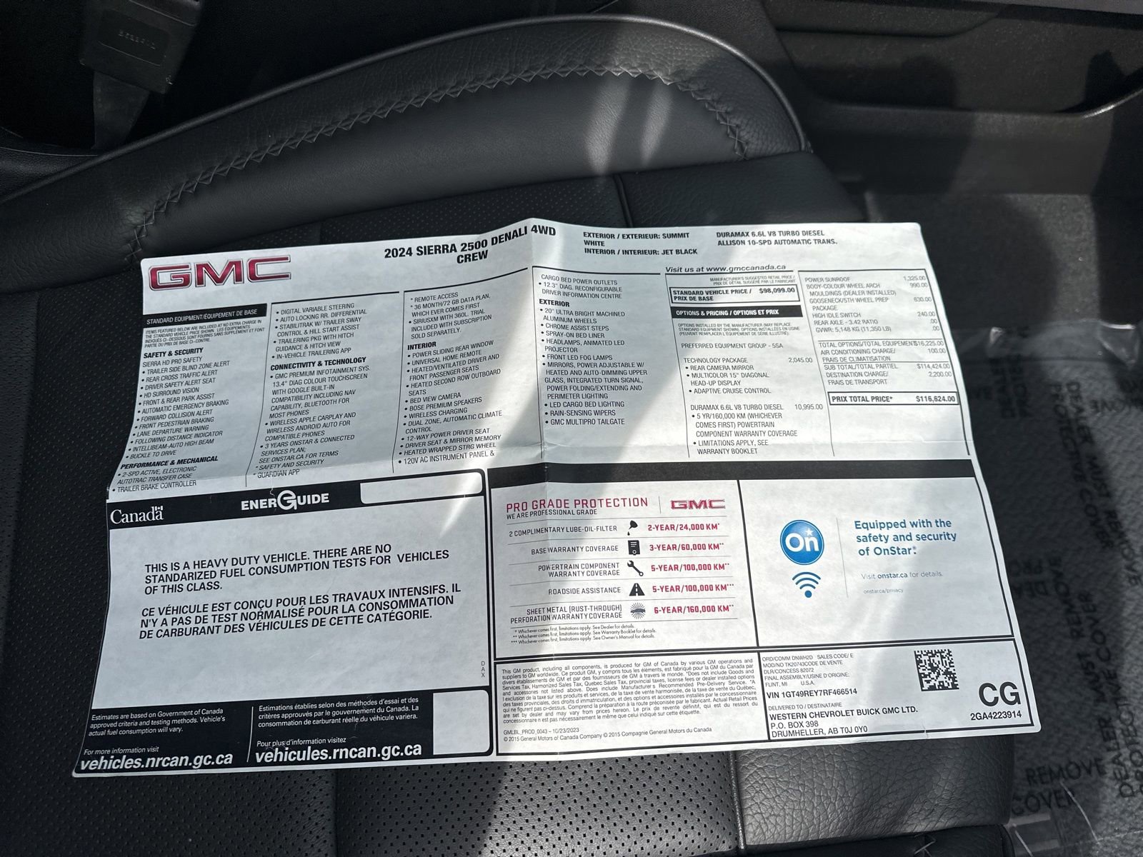 Used 2024 GMC Sierra 2500 Denali w/ Technology Package AWD/4WD image 41