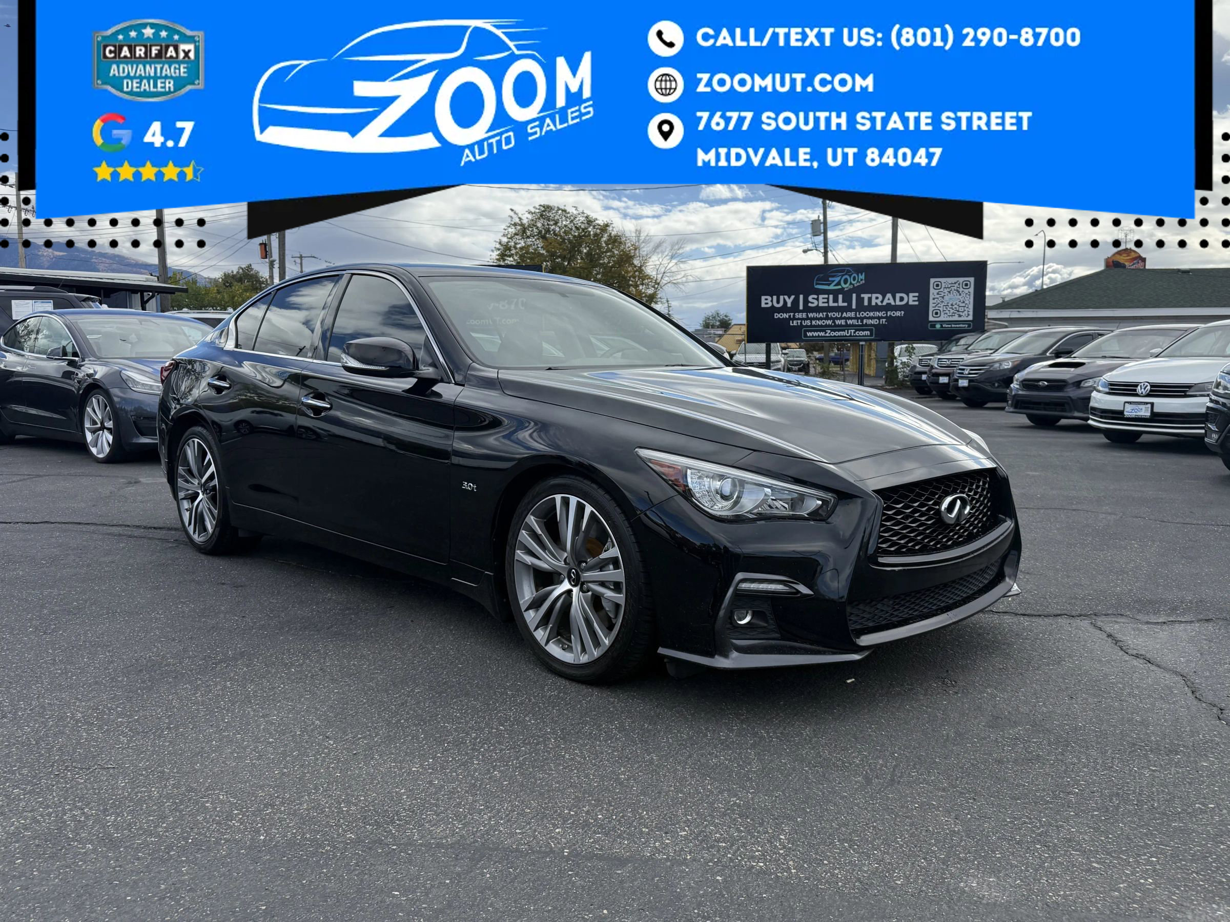 Used 2018 INFINITI Q50 Sport