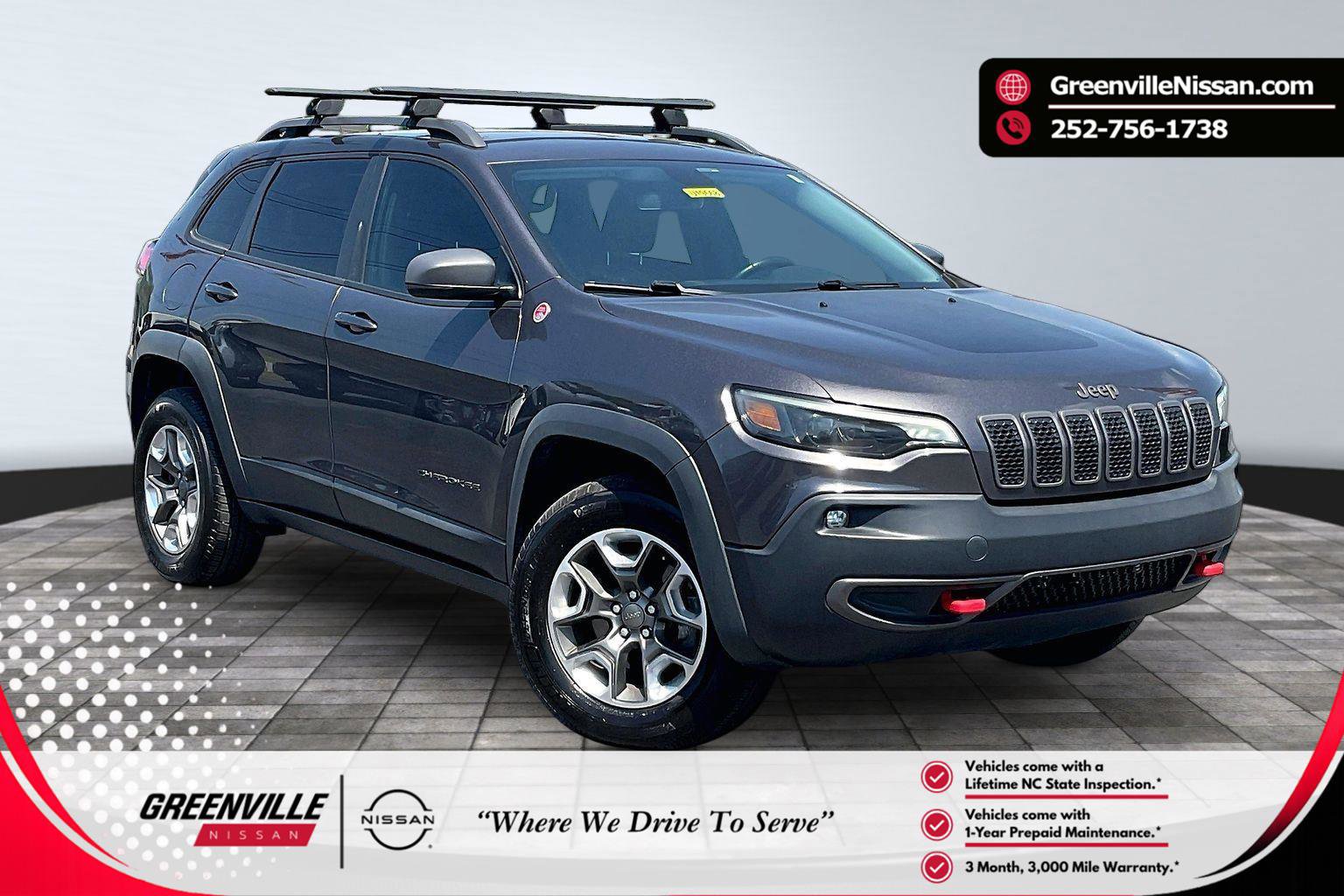 Used 2019 Jeep Cherokee Trailhawk AWD/4WD image 1