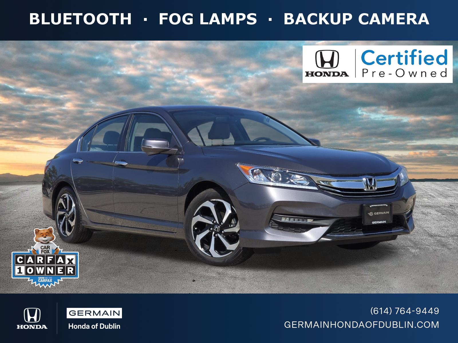 Used 2017 Honda Accord EX-L image 1