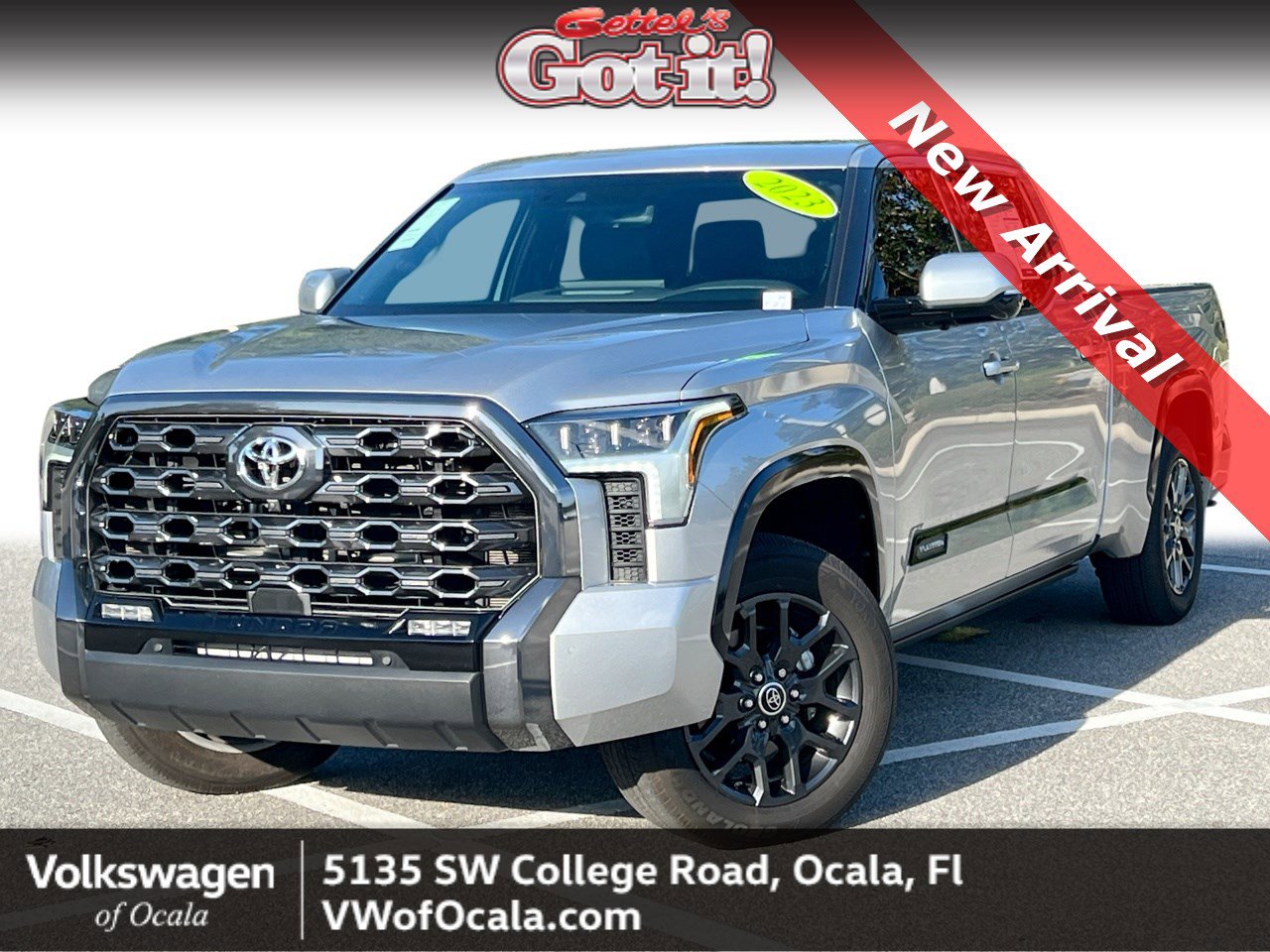 Used 2023 Toyota Tundra Platinum w/ Advanced Package