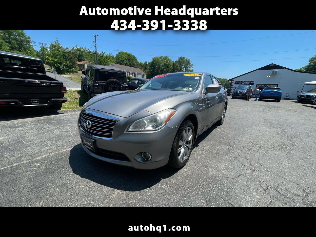 Used 2013 INFINITI M37 x w/ Premium Pkg
