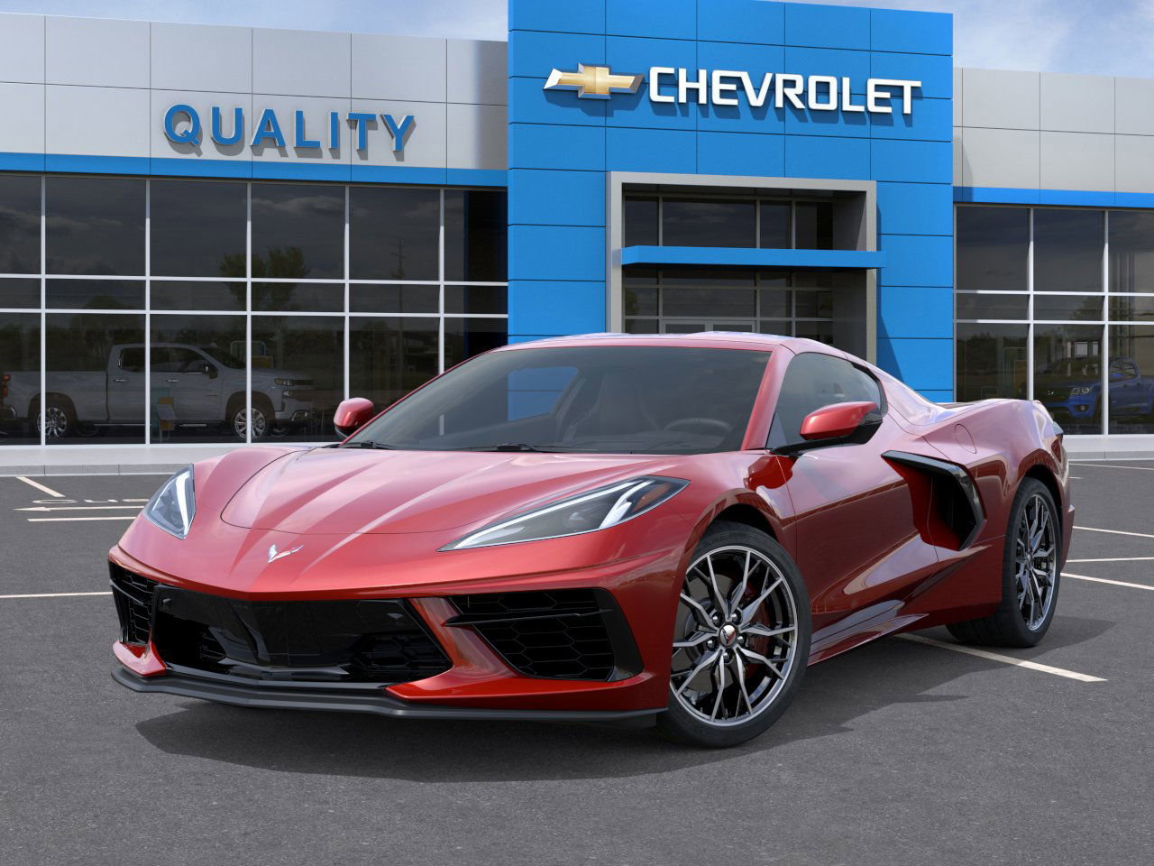 New 2026 Chevrolet Corvette Stingray Preferred Cpe w/ Z51 Performance Package RWD image 30