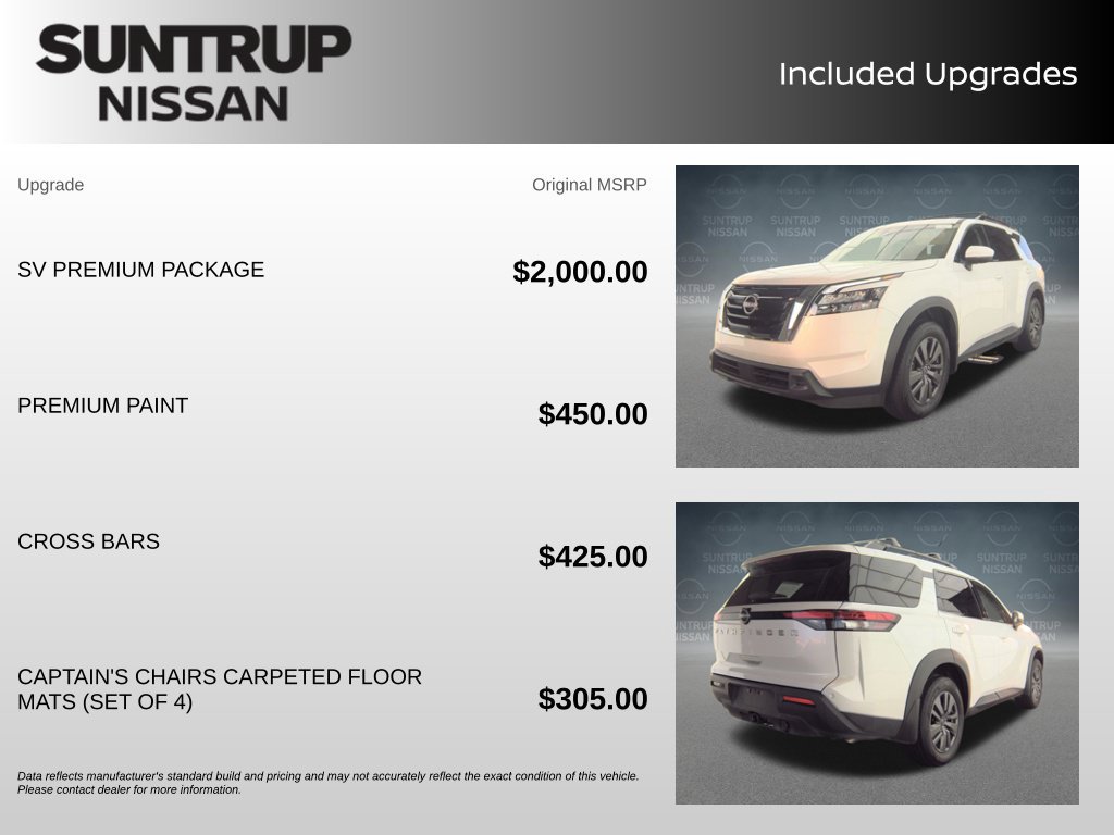 Certified 2025 Nissan Pathfinder SV w/ SV Premium Package FWD image 2