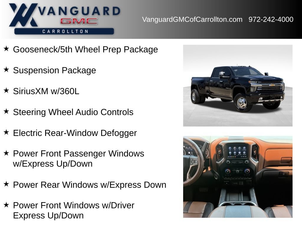 Used 2023 Chevrolet Silverado 3500 High Country w/ LPO, Hitch Package AWD/4WD image 12