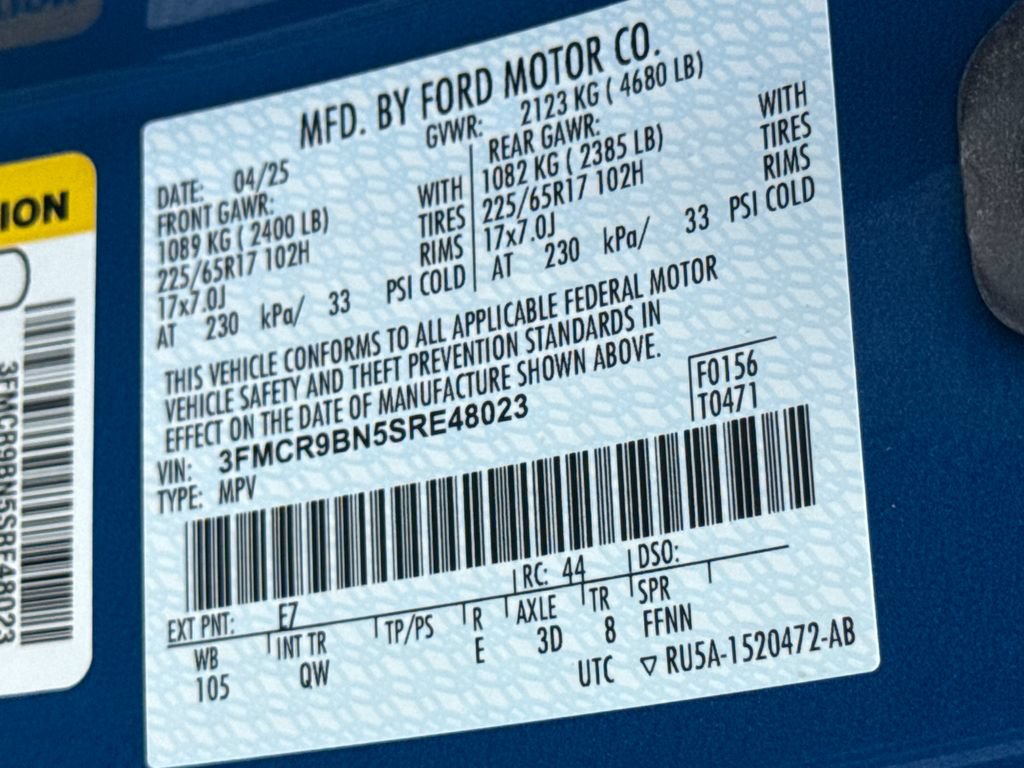 Used 2025 Ford Bronco Sport Big Bend AWD/4WD image 21