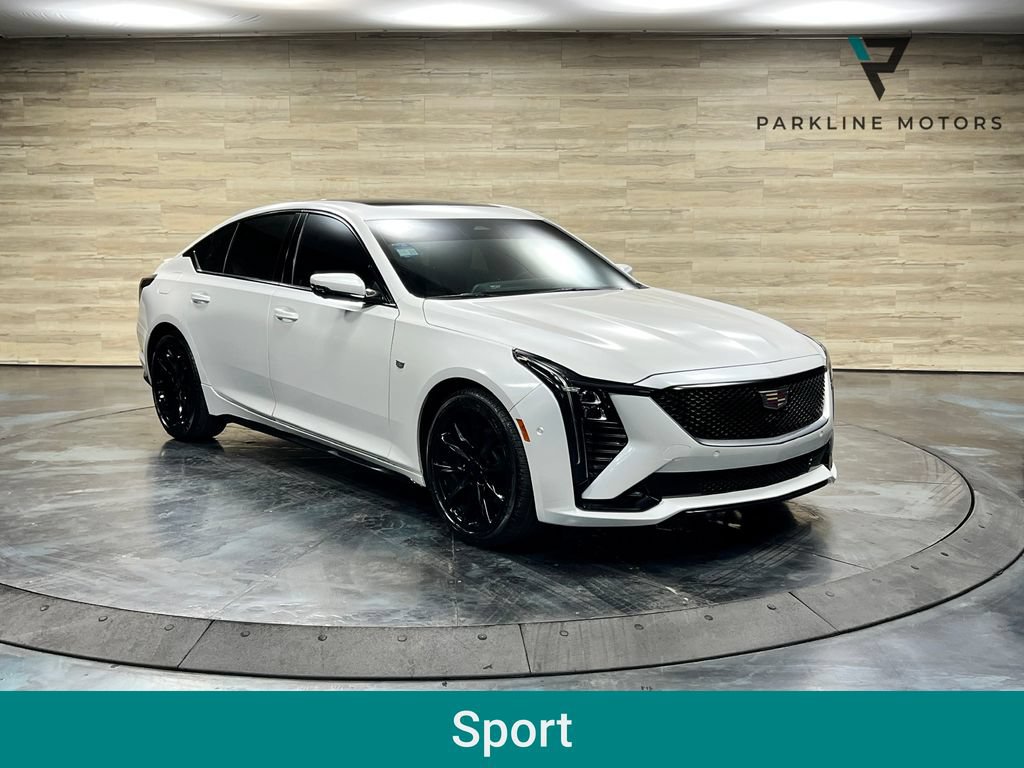 Used 2025 Cadillac CT5 Sport w/ Sun And Sound Package RWD image 1