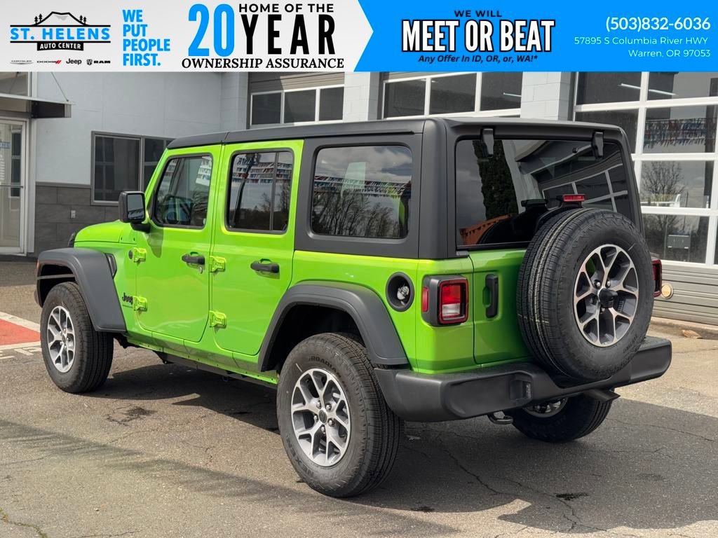 New 2025 Jeep Wrangler Unlimited Sport AWD/4WD image 4