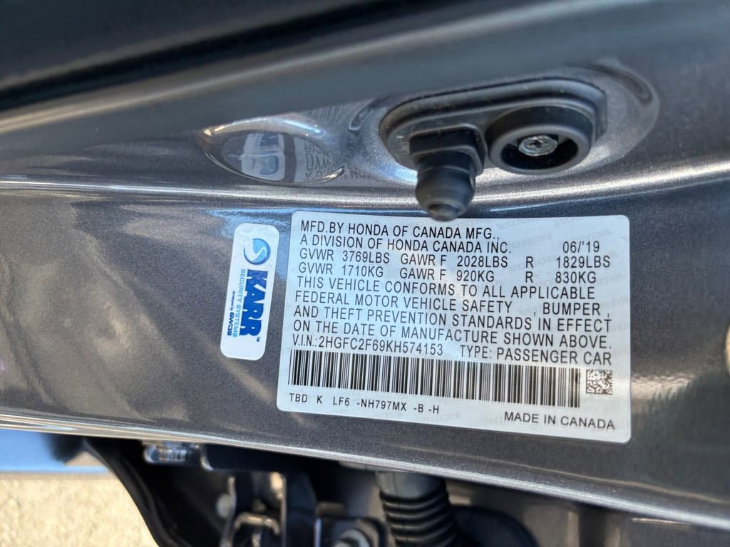 Used 2019 Honda Civic LX image 34