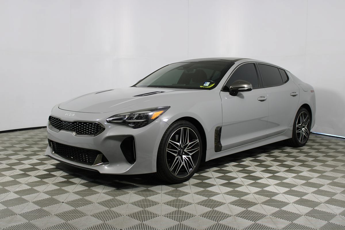 Used 2022 Kia Stinger GT1 w/ Red Interior Color Package RWD image 3