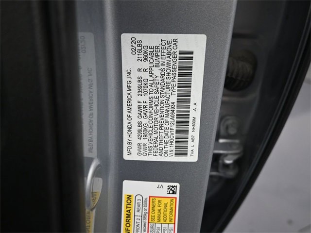 Used 2020 Honda Accord LX image 19
