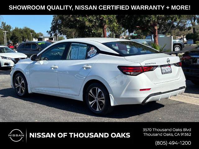 Certified 2021 Nissan Sentra SV FWD image 8