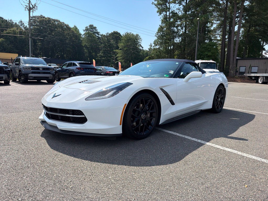 Used 2017 Chevrolet Corvette Stingray Convertible w/ 3LT Preferred Equipment Group RWD image 2