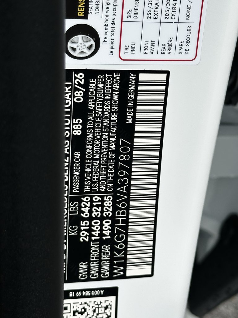 New 2027 Mercedes-Benz S 580 4MATIC Sedan image 36