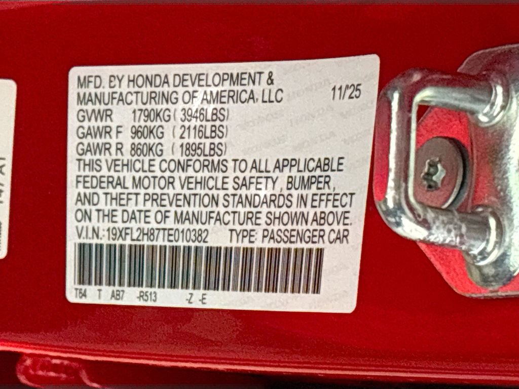 New 2026 Honda Civic Sport image 25