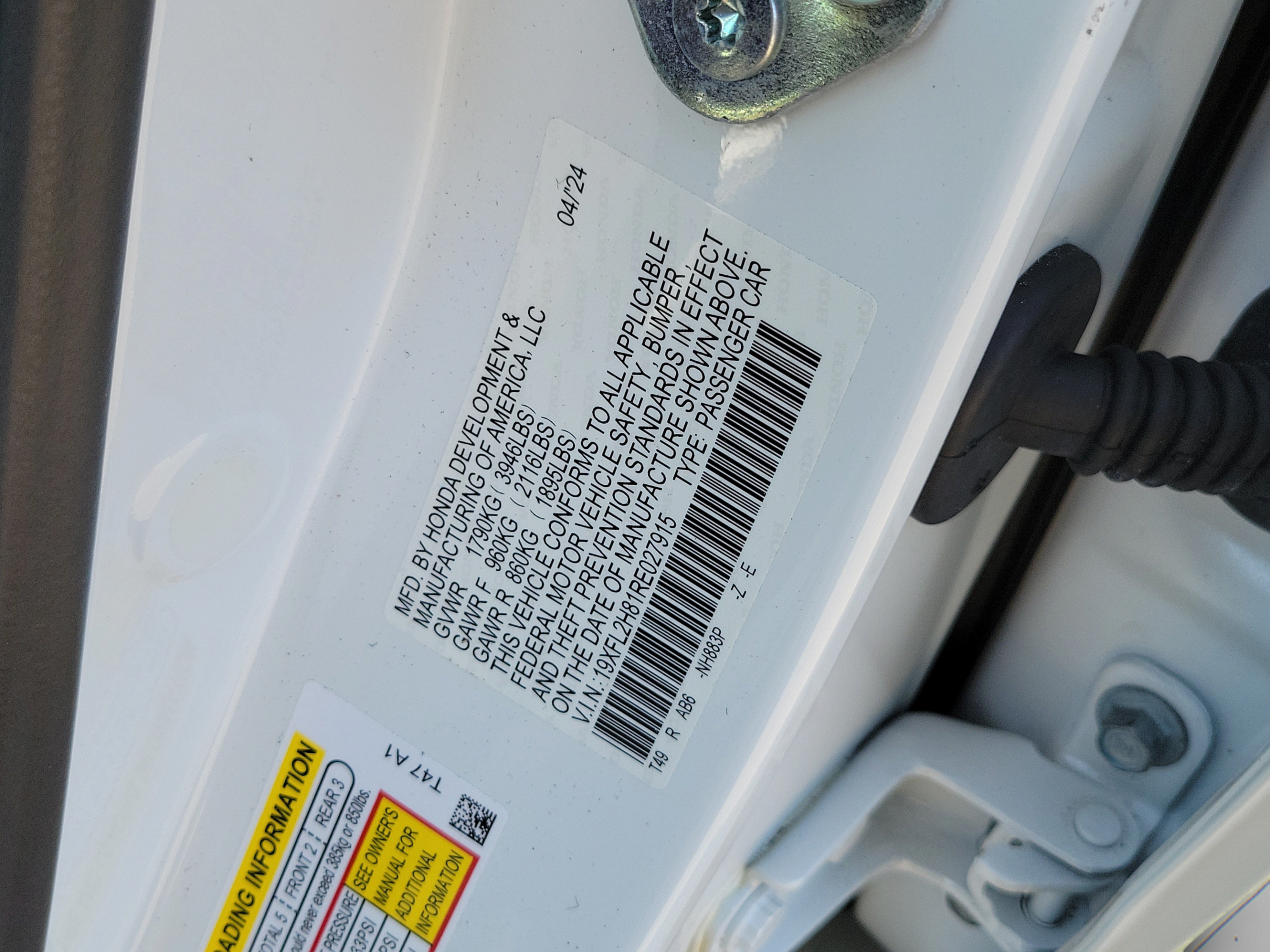 Used 2024 Honda Civic Sport image 32
