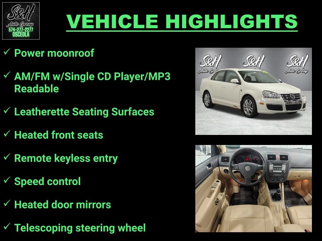 Used 2007 Volkswagen Jetta Wolfsburg Edition FWD image 3