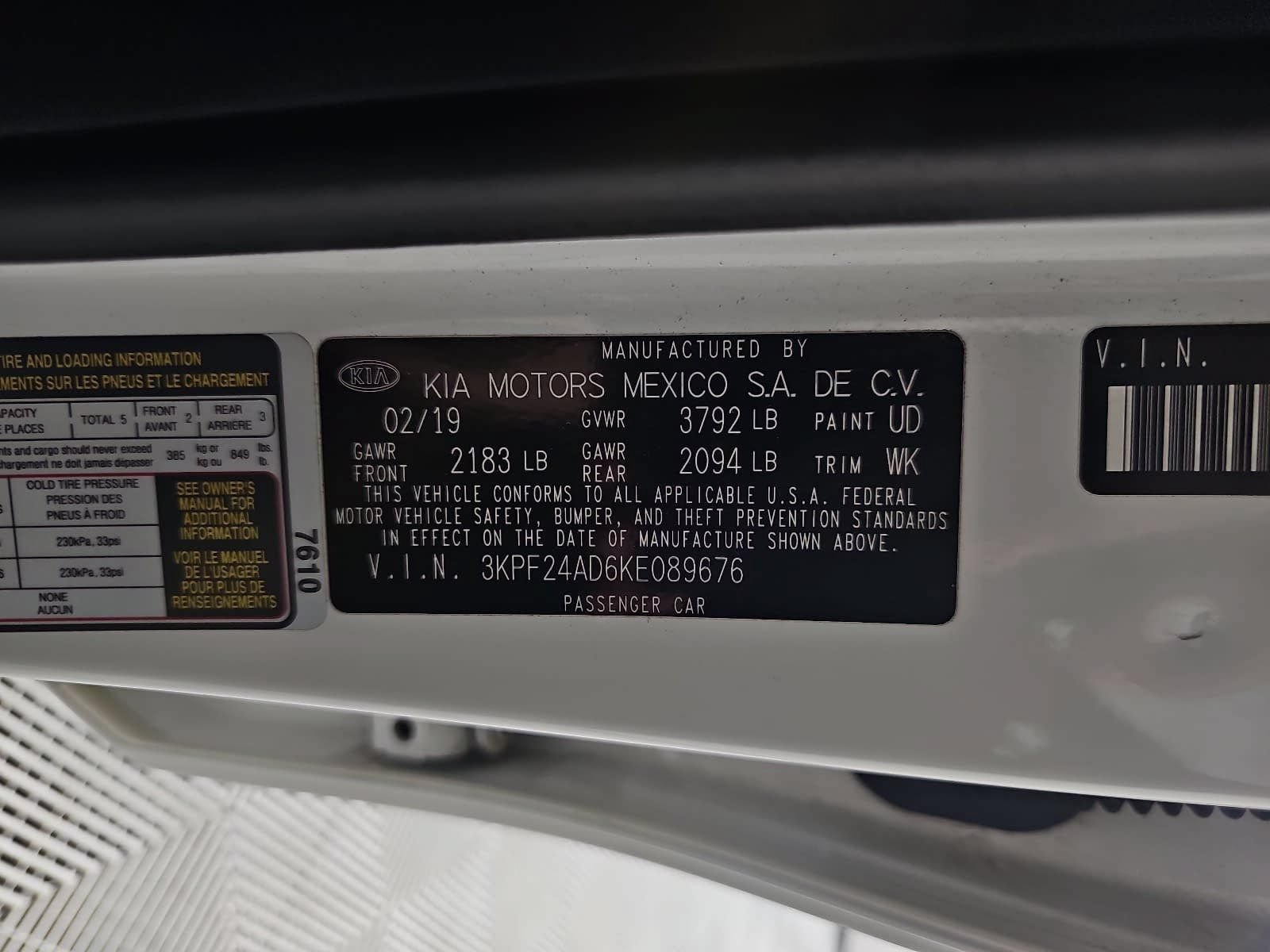 Used 2019 Kia Forte LXS FWD image 27