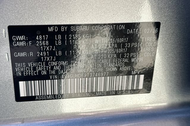 Used 2026 Subaru Crosstrek 2.5i Premium AWD/4WD image 26
