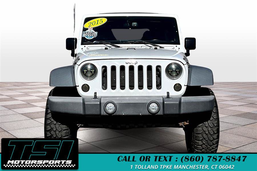 Used 2015 Jeep Wrangler Unlimited Sport w/ Quick Order Package 24S AWD/4WD image 3
