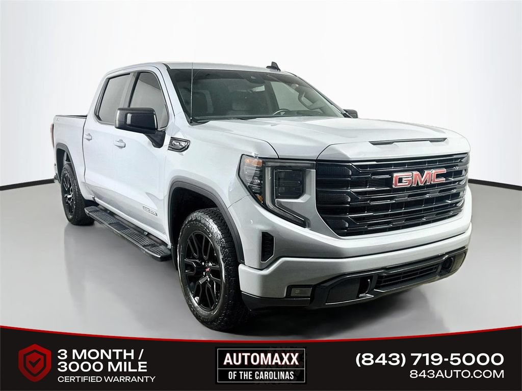 Used 2024 GMC Sierra 1500 Elevation w/ LPO, Elevation Black Package AWD/4WD image 1