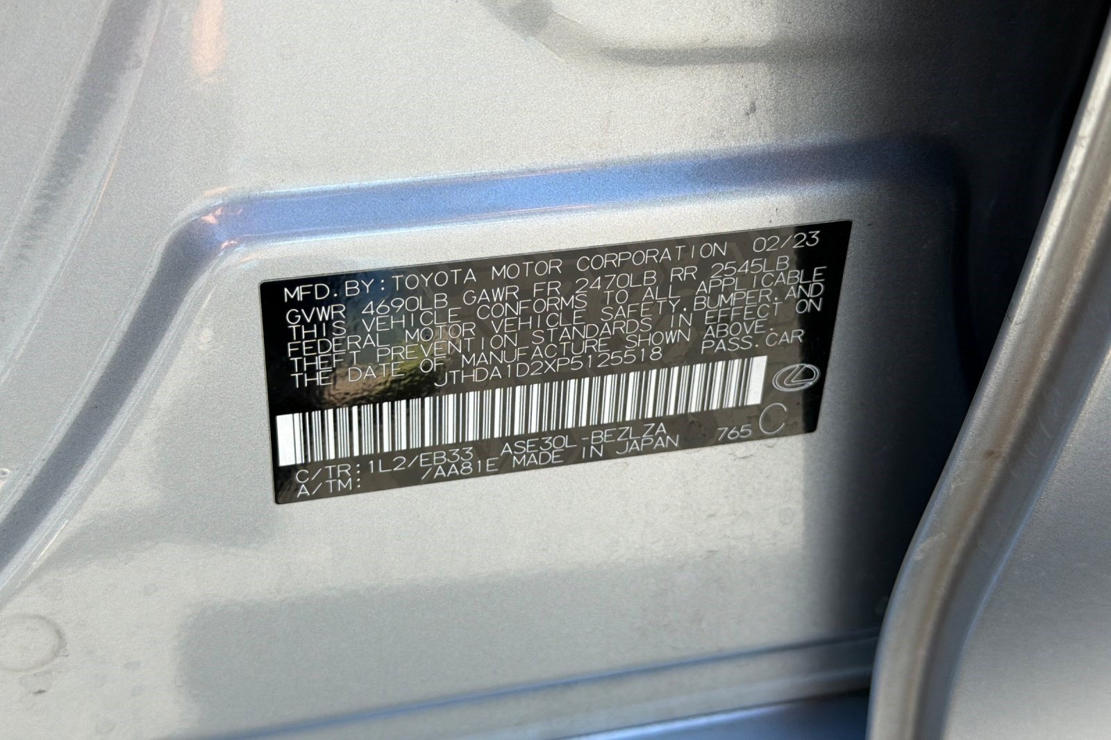 Certified 2023 Lexus IS 300 w/ Premium Package RWD image 39