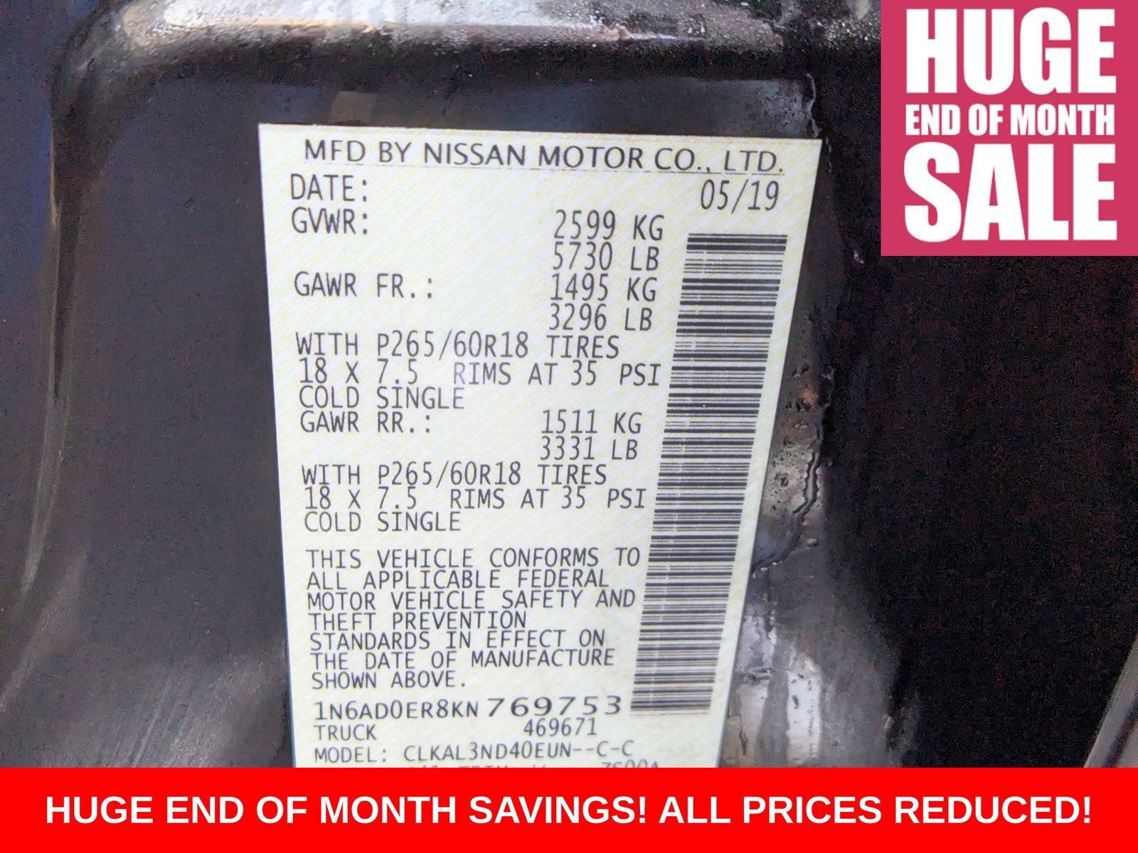 Used 2019 Nissan Frontier SL image 44