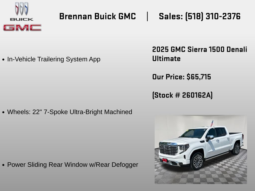 Certified 2025 GMC Sierra 1500 Denali Ultimate AWD/4WD image 30