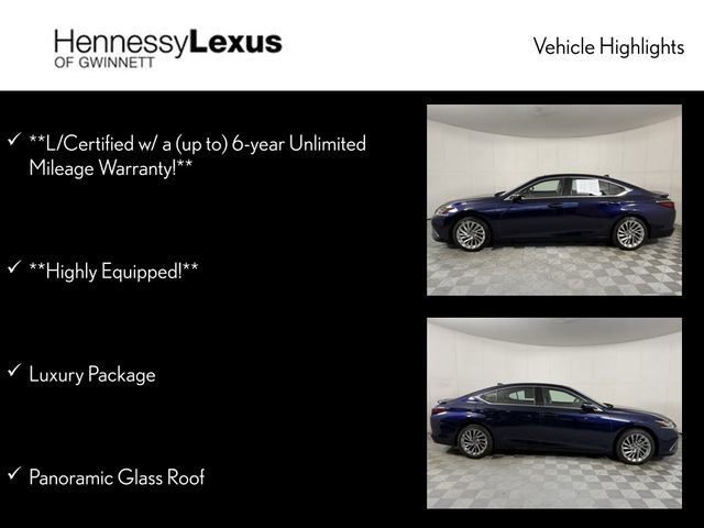 Used 2023 Lexus ES 350 Luxury w/ Accessory Package (Z1) image 12