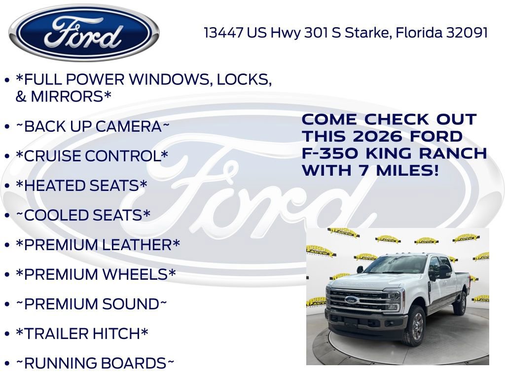 New 2026 Ford F350 King Ranch image 10