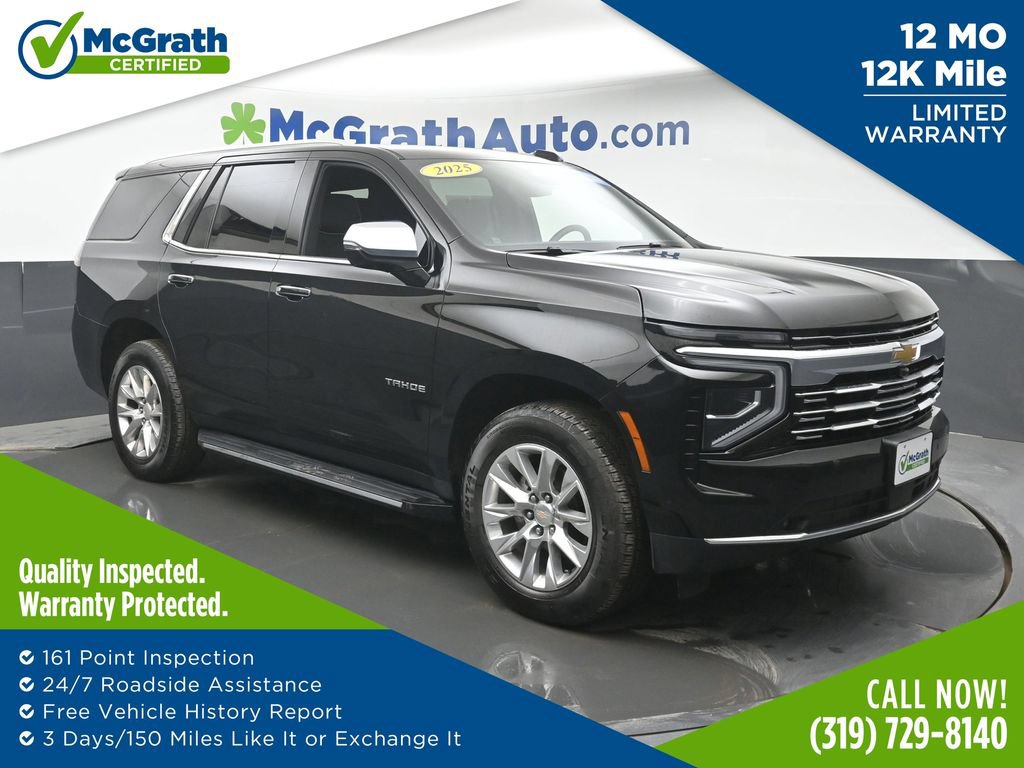 Used 2025 Chevrolet Tahoe Premier AWD/4WD image 1