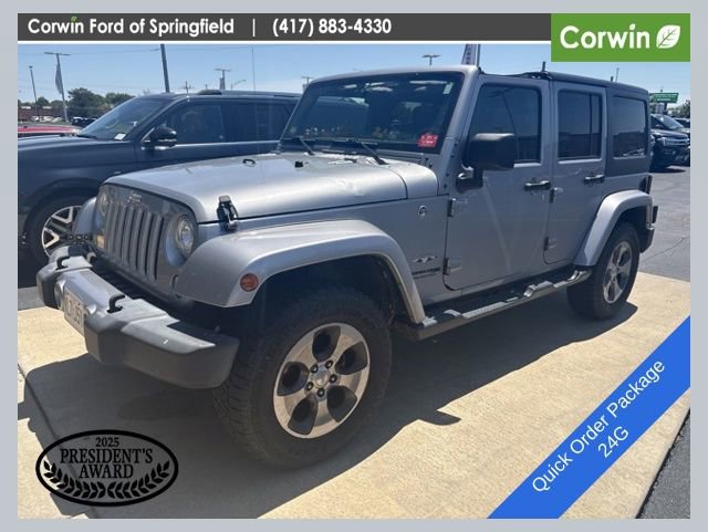 Used 2018 Jeep Wrangler Unlimited Sahara w/ Connectivity Group AWD/4WD image 1