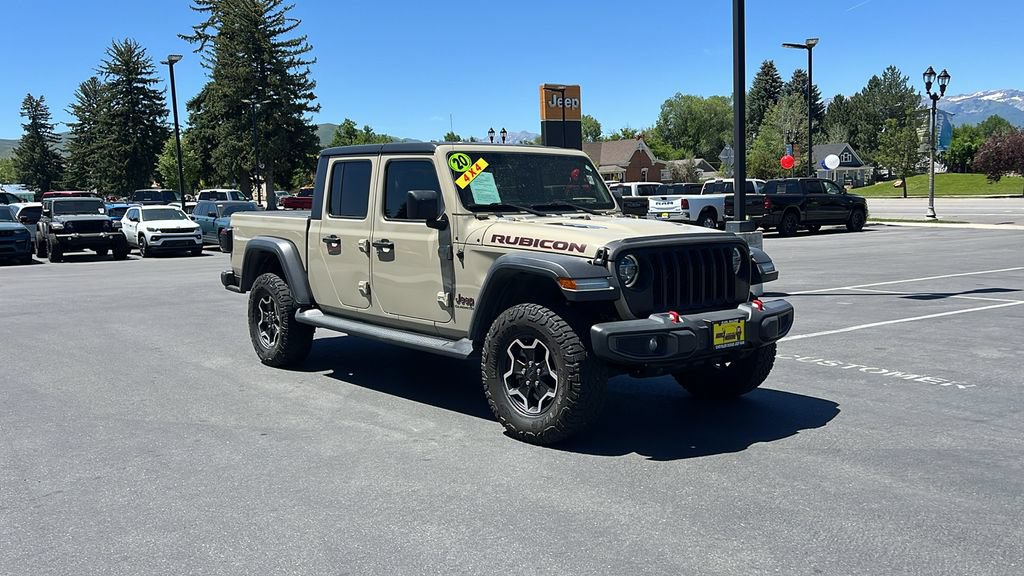Used 2020 Jeep Gladiator Rubicon w/ LED Lighting Group AWD/4WD image 3